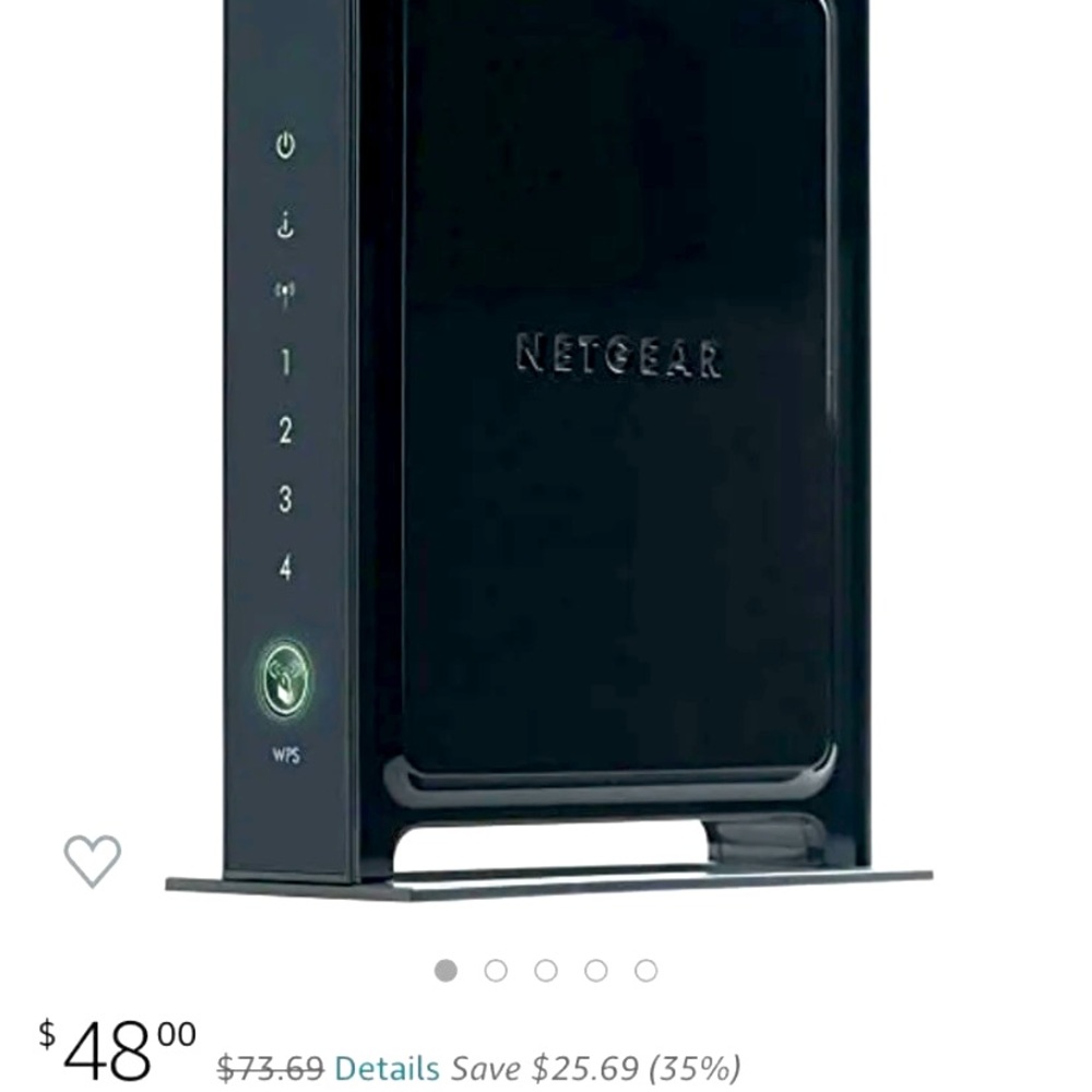 Netgear WNR2000 4-Port 10/100 Wireless N Router (WNR2000v3)